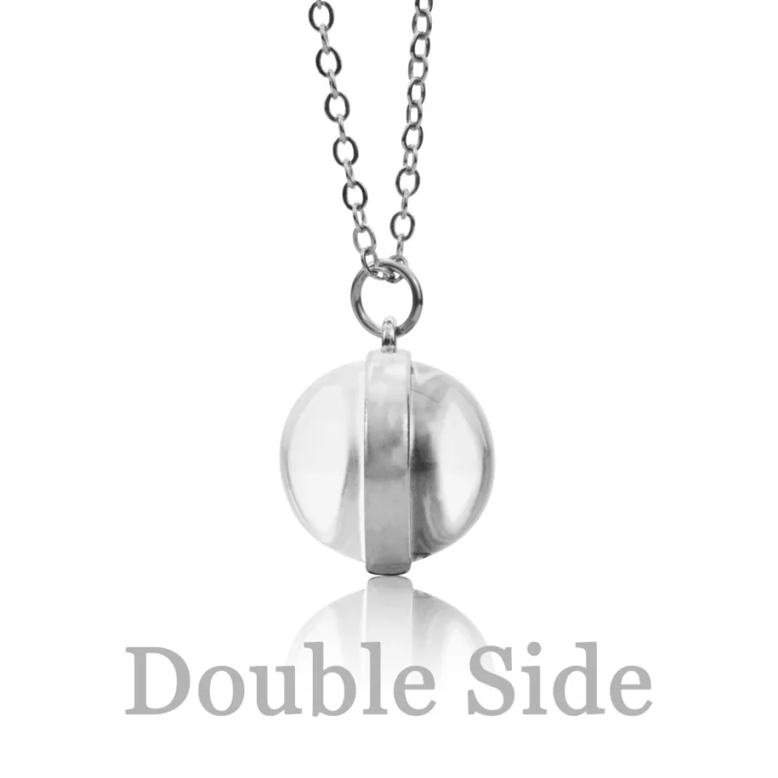 Planet Aurora Necklaces Color Nebula Star Moon Two-Side Glass Ball Pendant Necklace for Women Men Space Astronomy Jewelry Gift - Image 31